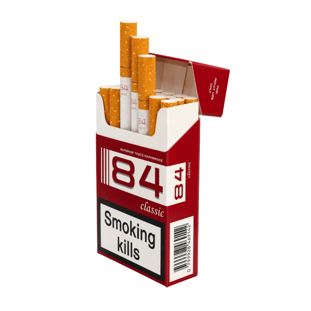 84 Classic cigarette pack