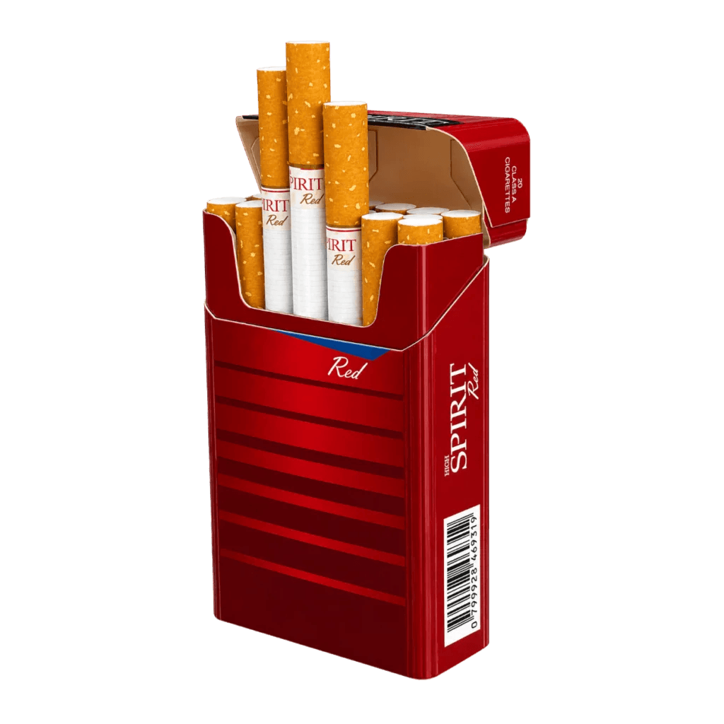 High Spirit Red cigarette pack