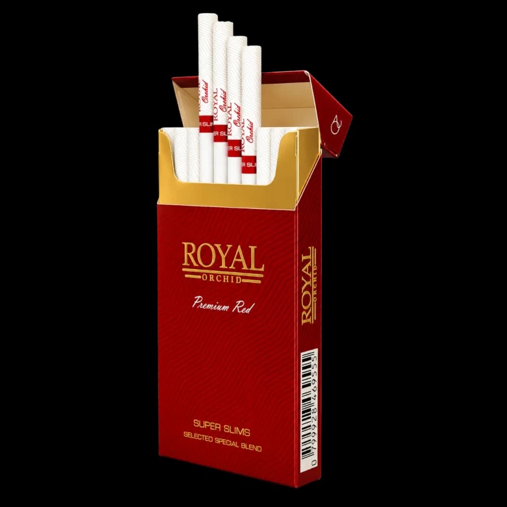 Royal Orchid Red (Super Slim) cigarette pack